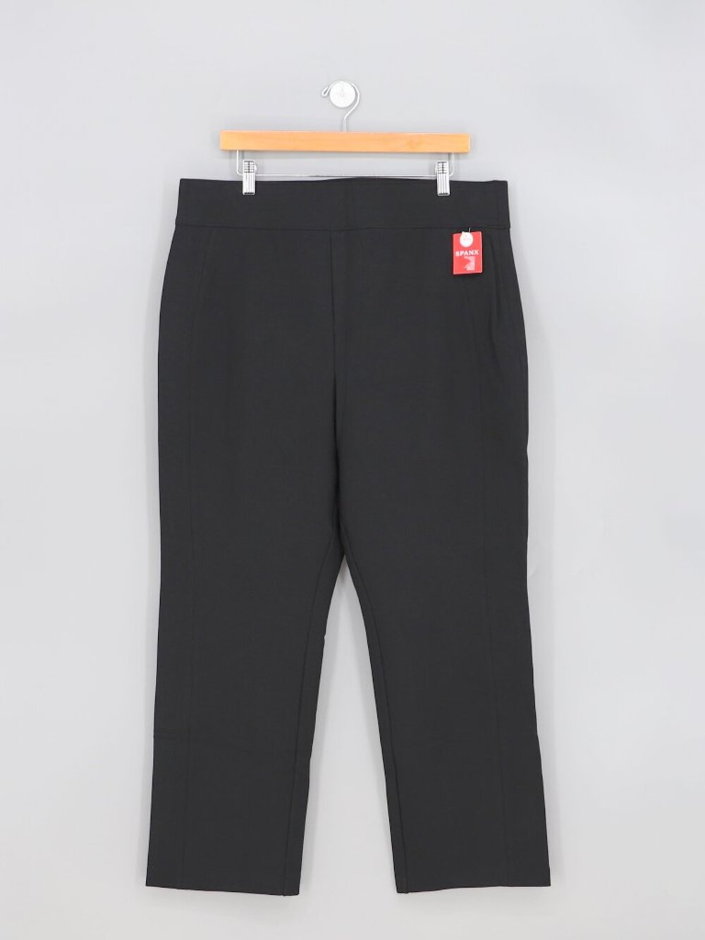 NWT SPANX Perfect Slim Straight Pant in Classic Black Black Size 2Xp - Picture 2 of 11